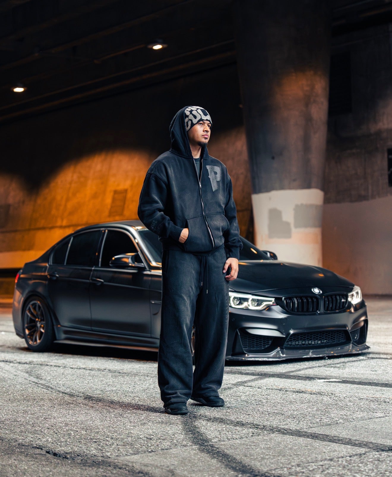 PVMNT: Blackout Series Zip up Hoodie