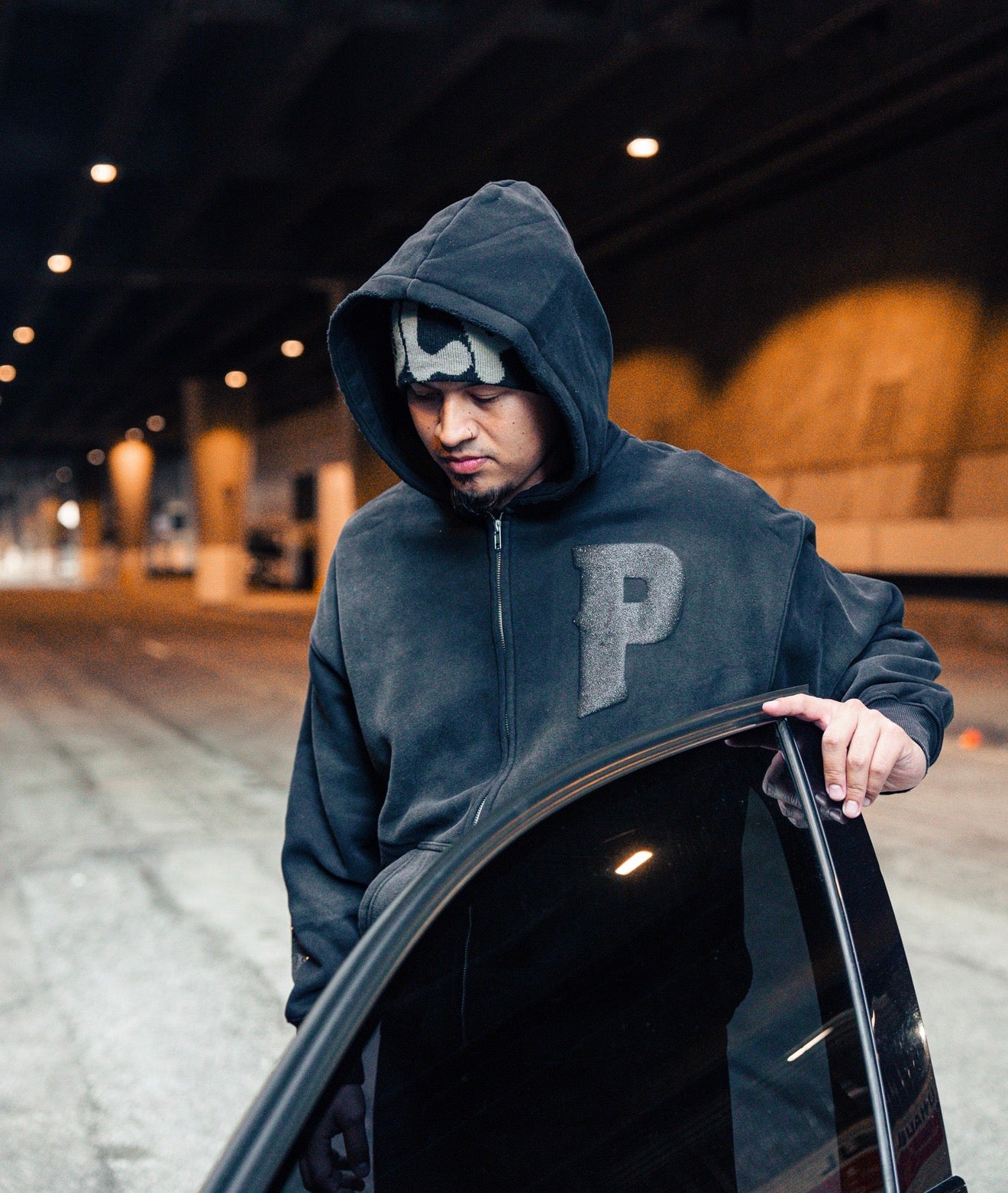 PVMNT: Blackout Series Zip up Hoodie