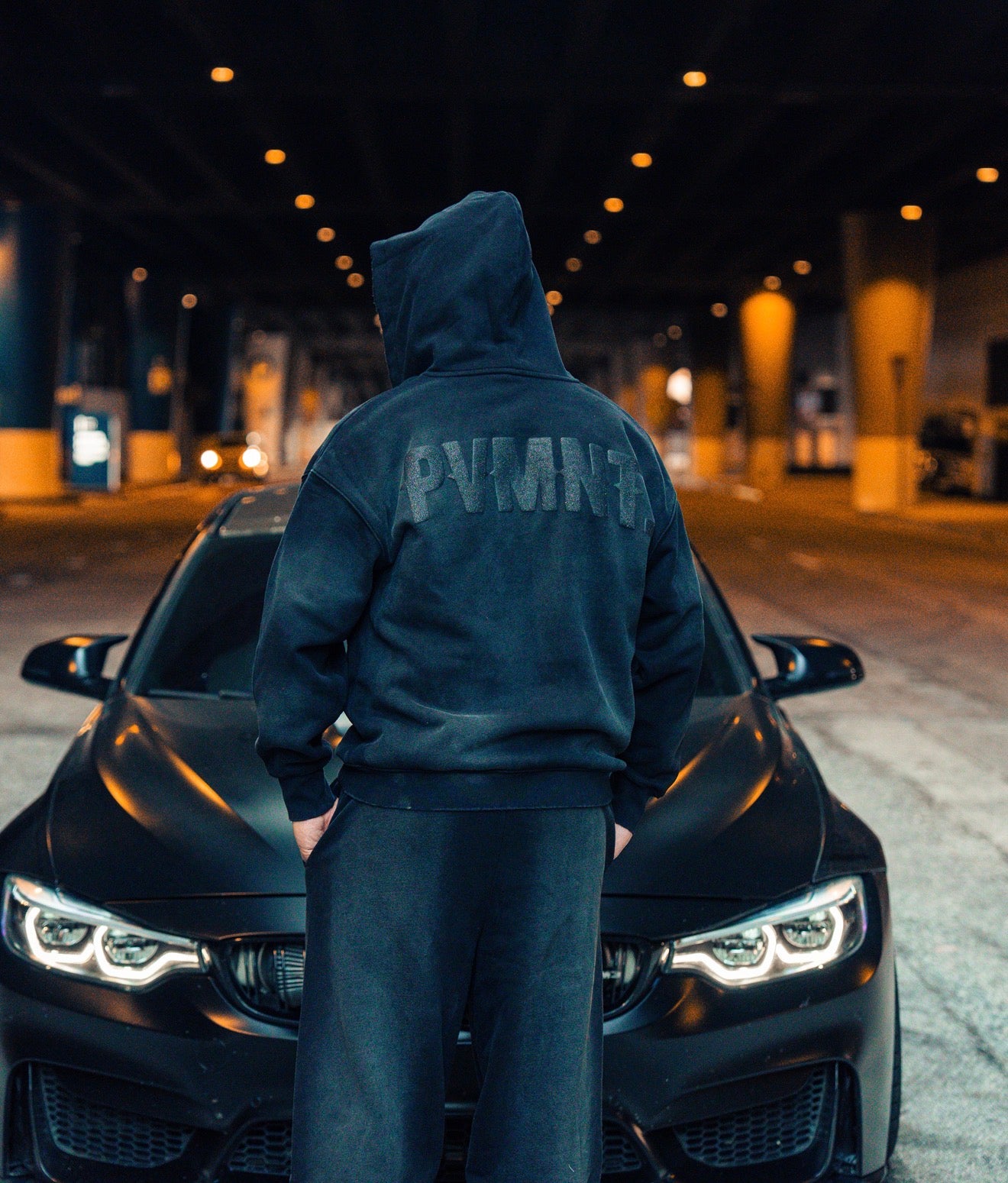 PVMNT: Blackout Series Zip up Hoodie