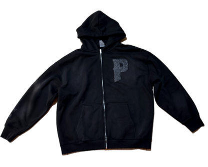 PVMNT: Blackout Series Zip up Hoodie