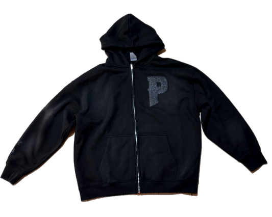 PVMNT: Blackout Series Zip up Hoodie